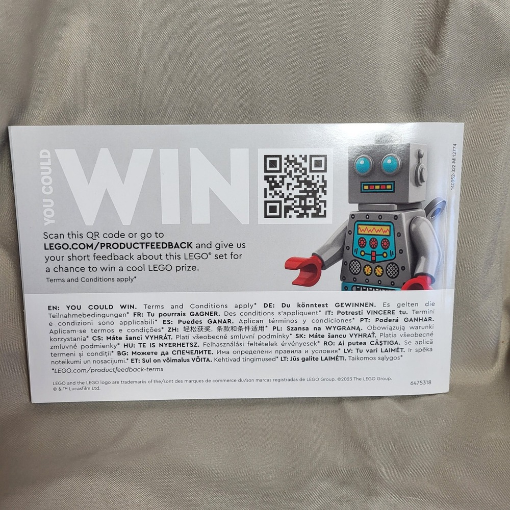 LEGO Star Wars 75361 Spider Tank Instruction Manual The Mandalorian Booklet Only - Picture 2 of 2
